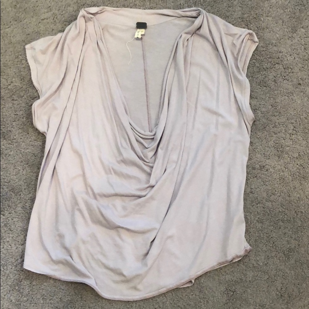 Free people flowy purple top